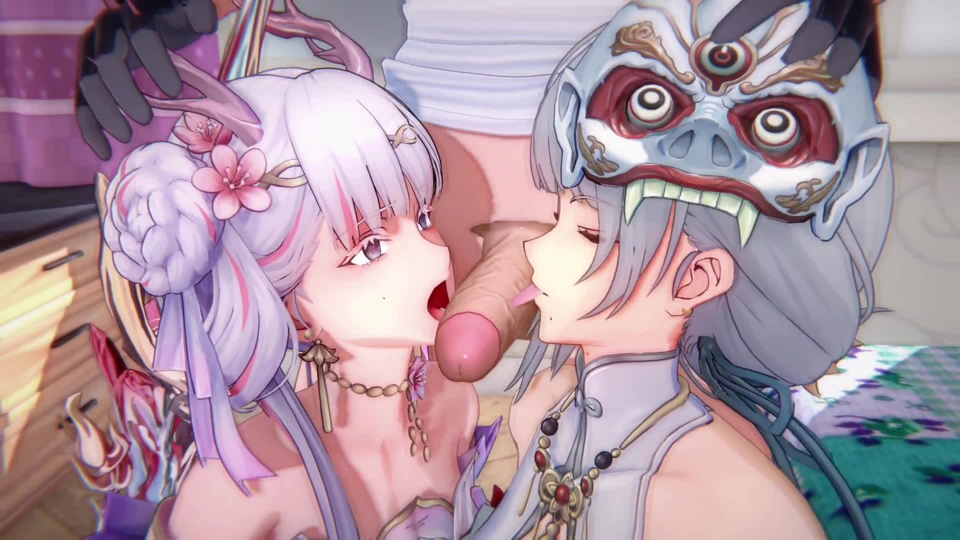 户外 走光 - 今汐×散华 潮汐上华