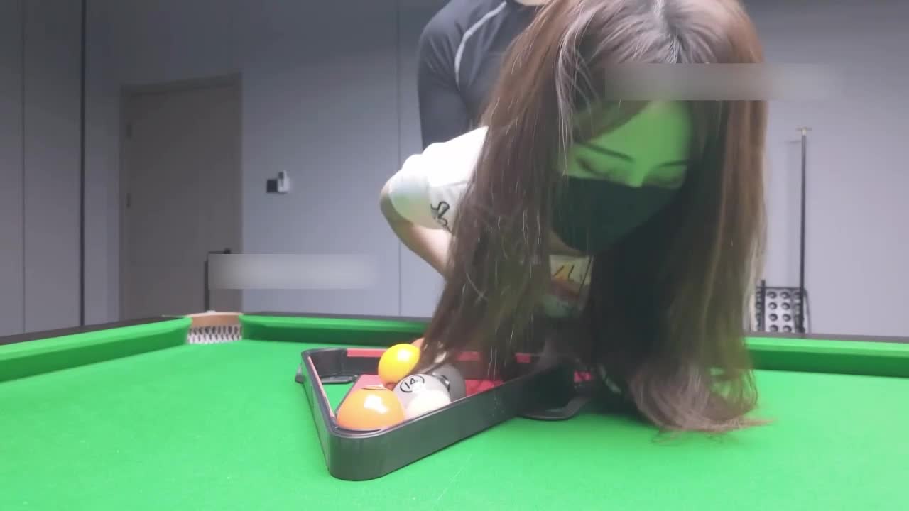 91 唐伯虎 - 【台球助教大部分都是这种预览】台球厅包厢无套内射，看着母狗一脸享受快高潮的表情，真的太爽了