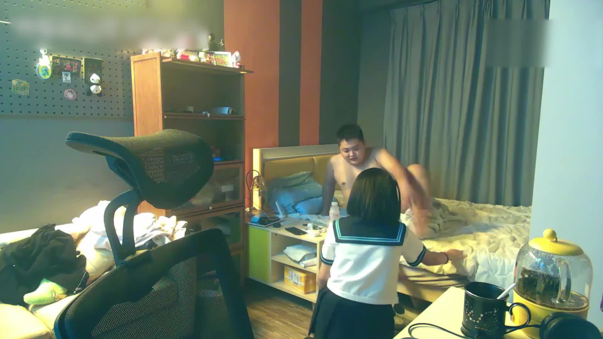 母亲儿子做爱 - 兼职援交妹毫不知情被偷拍了